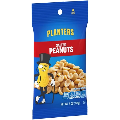 Planters Peanuts – 6 oz 4 Planters Peanuts – 6 oz - Image 2