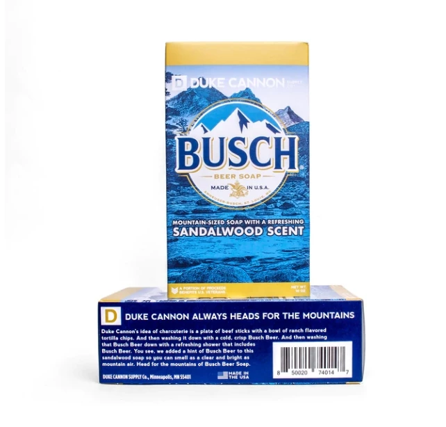 Duke Cannon Busch Beer Soap 6 Duke Cannon Busch Beer Soap - Image 4