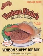 Wildlife Seasonings Venison Fixin's Sloppy Joe Mix