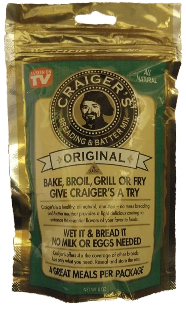 Craiger's Breading and Batter Mix-Original 3 Craiger's Breading and Batter Mix-Original