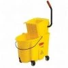 Rubbermaid WaveBrake Yellow 35 Qt Side Press Wringer Combo -Home Sales Store 16850176 1