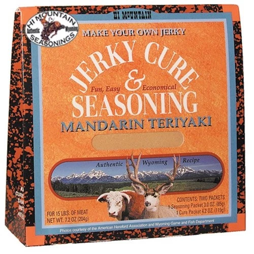 Hi Mountain Mandarin Teriyaki Jerky Seasoning 3 Hi Mountain Mandarin Teriyaki Jerky Seasoning
