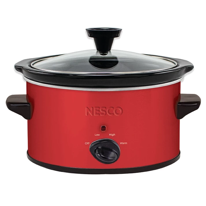 Nesco 1.5 Qt Metallic Red Slow Cooker 3 Nesco 1.5 Qt Metallic Red Slow Cooker