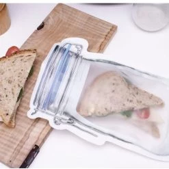 Kikkerland Zipper Bags, Large – 2 Pack 8 Kikkerland Zipper Bags, Large – 2 Pack -Home Sales Store 250388 2