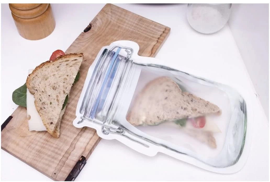 Kikkerland Zipper Bags, Large – 2 Pack 5 Kikkerland Zipper Bags, Large – 2 Pack - Image 3