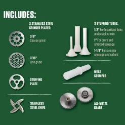 LEM #8 SS Big Bite Grinder, .50 HP -Home Sales Store 28940391 3