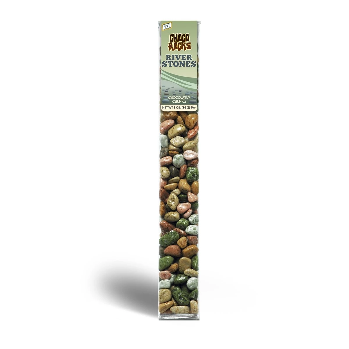 Kimmie Candy Riverstones Chocorocks - 3 oz Tube 3 Kimmie Candy Riverstones Chocorocks - 3 oz Tube