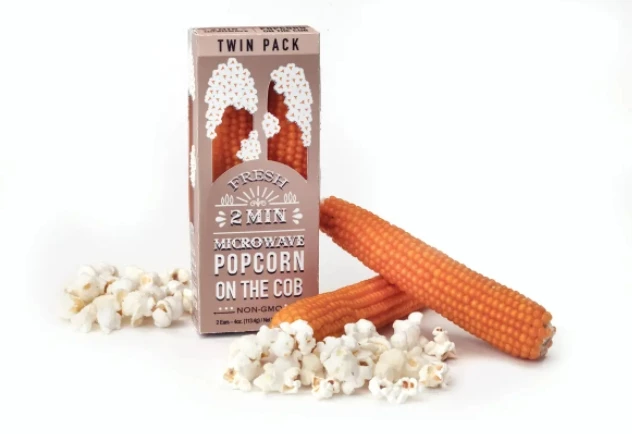 Wabash Valley Farms Popcorn on a Cob, 2 Pack 3 Wabash Valley Farms Popcorn on a Cob, 2 Pack