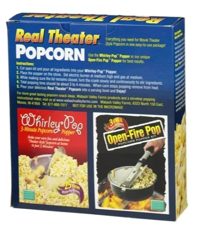 Wabash Valley Farms Real Theater Popcorn Kit 5 Wabash Valley Farms Real Theater Popcorn Kit - Image 3