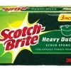 3M Scotch-Brite® Heavy Duty Scrub Sponge - 3 Pack 2 3M Scotch-Brite® Heavy Duty Scrub Sponge - 3 Pack -Home Sales Store 3790290 1