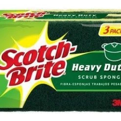 3M Scotch-Brite® Heavy Duty Scrub Sponge - 3 Pack