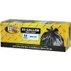 Ruffies Pro 55 Gallon Black Contractor Clean-Up Bags - 10 Count -Home Sales Store 4190013