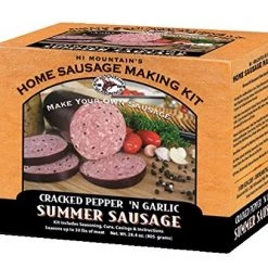 Hi Mountain Cracked Pepper 'n Garlic Summer Sausage Kit