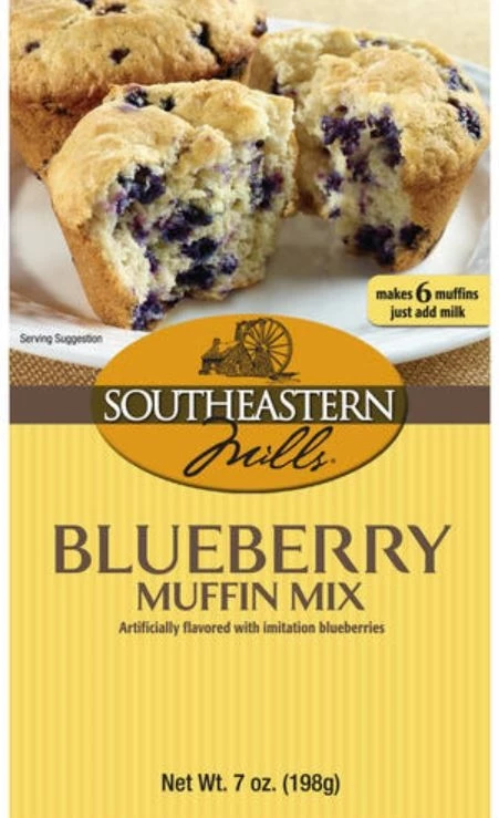 Southeastern Mills® Blueberry Muffin Mix - 7oz. 3 Southeastern Mills® Blueberry Muffin Mix - 7oz.