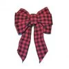 Holiday Trims 6212 Buffalo Plaid Deluxe Wired Christmas Bow – 14 inch 2 Holiday Trims 6212 Buffalo Plaid Deluxe Wired Christmas Bow – 14 inch -Home Sales Store 51270010