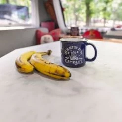 Camco Life is Better at the Campsite Ceramic Mug, Blue, Campfire Design -Home Sales Store 53387 4