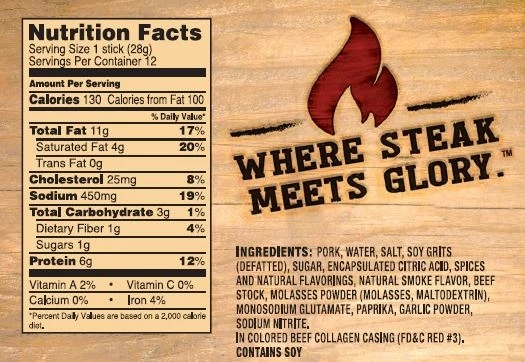 Cattleman's Cut Beef Sticks - Old Fashioned 5 Cattleman's Cut Beef Sticks - Old Fashioned - Image 3