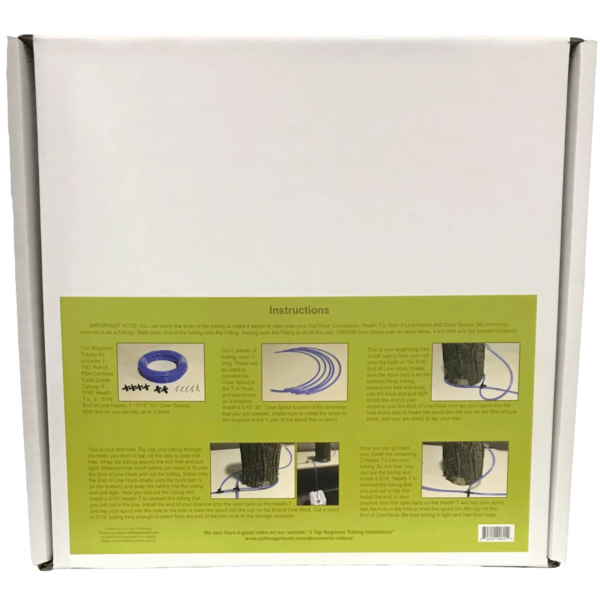 CDL Roth Sugar Maple Syrup Beginners Tubing Kit 5 CDL Roth Sugar Maple Syrup Beginners Tubing Kit - Image 3