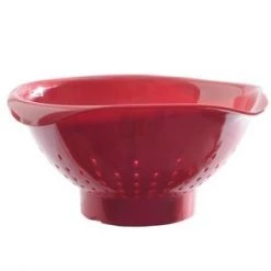 Norpro Large 3.5 Quart Colander - Red -Home Sales Store 5400075 3