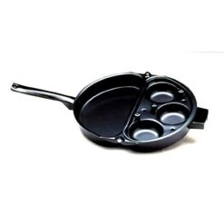 Norpro Nonstick Omelet Pan w/Poacher 5 Norpro Nonstick Omelet Pan w/Poacher -Home Sales Store 5400093 2