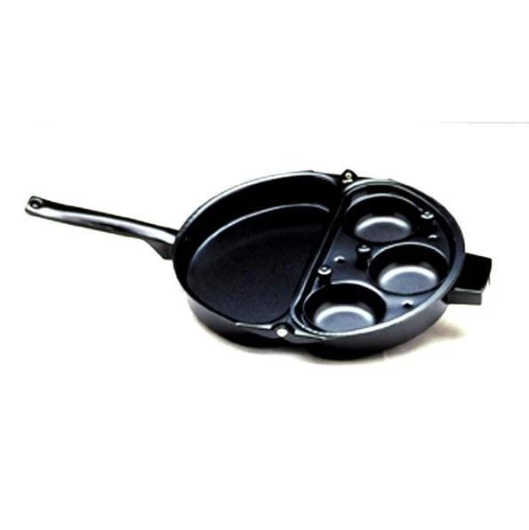 Norpro Nonstick Omelet Pan w/Poacher 4 Norpro Nonstick Omelet Pan w/Poacher - Image 2