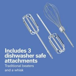 Hamilton Beach Hand Mixer with Snap-On Case - Black -Home Sales Store 5591050 3 2