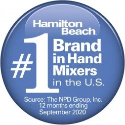 Hamilton Beach Hand Mixer with Snap-On Case - Black -Home Sales Store 5591050 6