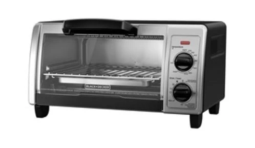 Black & Decker 4-Slice Toaster Oven, Easy Controls 3 Black & Decker 4-Slice Toaster Oven, Easy Controls