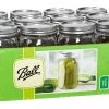 Ball Wide Mouth 32 Oz. Mason Jars w/Lids & Bands, 12 Ct. -Home Sales Store 5750245 1