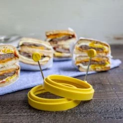 Lodge Silicone Egg Ring, Yellow -Home Sales Store 7590820 1