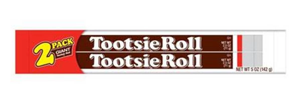 Giant Tootsie Roll, Original - Twin Pack 3 Giant Tootsie Roll, Original - Twin Pack