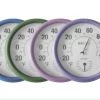 Headwind 8” Pastel Dial Thermometer/Hygrometer, Assorted 2 Headwind 8” Pastel Dial Thermometer/Hygrometer, Assorted -Home Sales Store 8020005