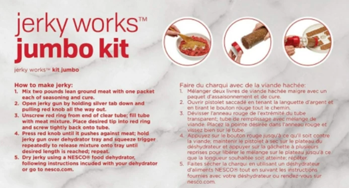 Nesco/American Harvest Jumbo Jerky Works Kit 4 Nesco/American Harvest Jumbo Jerky Works Kit - Image 2