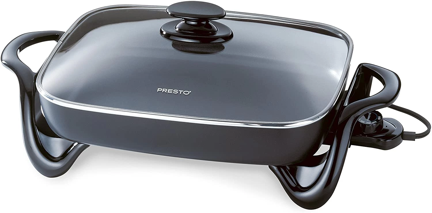 Presto Skillet 16" with Glass Lid 4 Presto Skillet 16" with Glass Lid - Image 2