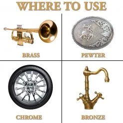 Brasso Metal Polish - 8 oz -Home Sales Store 89334 5