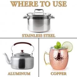 Brasso Metal Polish - 8 oz -Home Sales Store 89334 6