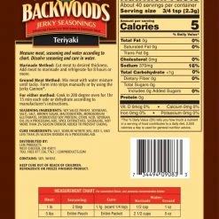 LEM Backwoods Jerky Seasonings - Makes 5 lbs Jerky -Home Sales Store 9083 1