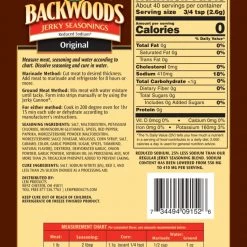 LEM Backwoods Reduced Sodium Jerky Seasonings -Home Sales Store 9152 2 2