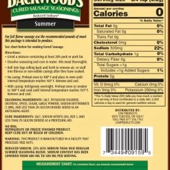 LEM Backwoods Reduced Sodium Jerky Seasonings -Home Sales Store 9159 2 1