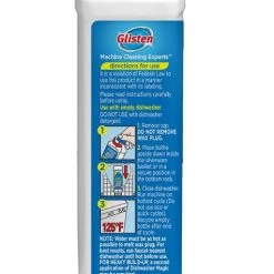 Glisten® Dishwasher Magic® Machine Cleaner & Disinfectant - 12 oz -Home Sales Store dm06n 3