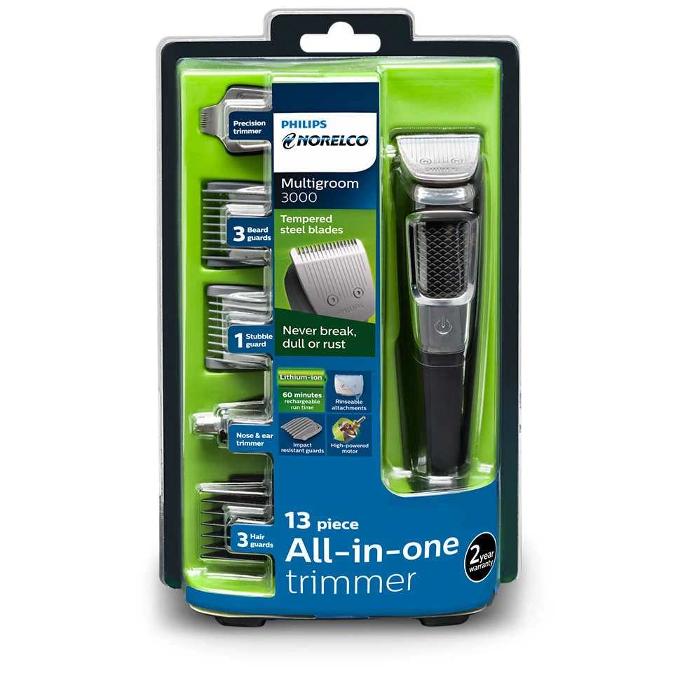 Philips Norelco Multigroom 3000 Multipurpose Trimmer 10 Philips Norelco Multigroom 3000 Multipurpose Trimmer - Image 8