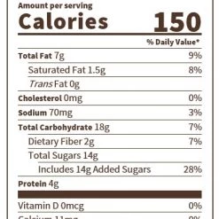 Pearson's King Size Salted Nut Roll 3.25oz -Home Sales Store nutrition facts 1