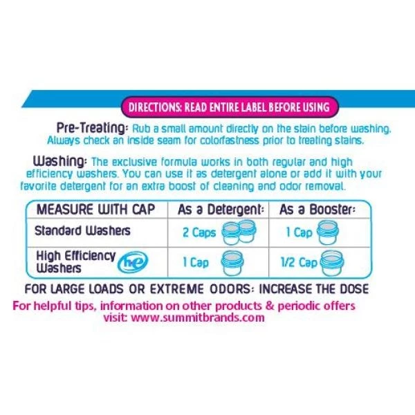 Out Pro Wash Workwear Odor Eliminator Detergent 6 Out Pro Wash Workwear Odor Eliminator Detergent - Image 4