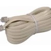 Audiovox 25 Foot Modular Standard Phone Cord -Home Sales Store tp243r